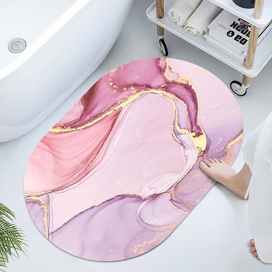 ABSMAT - Tapete de baño secado rápido