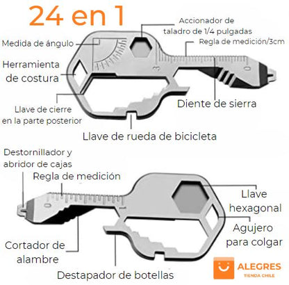 MultiProKey™- LLave de herramientas multiuso